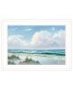 "Beach" by Georgia Janisse , Ready to Hang Framed Print, White Frame