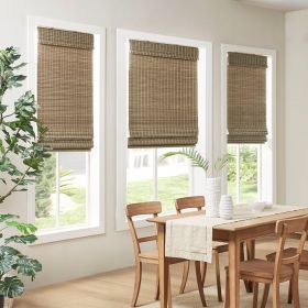 Bamboo Light Filtering Roman Shade 64"L