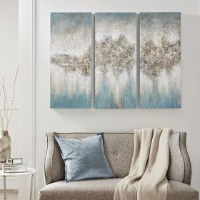 Heavily Embellished 3-piece Canvas Wall Art Set