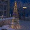 Christmas Cone Tree 330 Warm White LEDs Decoration 3x10 ft