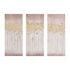 Gold Foil Abstract 3-piece Canvas Wall Art Set