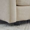 Free Combination Modular Sofa Free,4 Seater Sofa Comfy Chenille Fabric,Sectional Sofa Couch,Beige Chenille