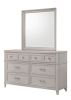 Gray Square Mirror