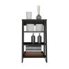 Bathroom Shelf Artesia, Bathroom, Black