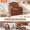 VEVOR Kids Couch, 2-in-1 Toddler Chairs Comfy, Toddler Couch Sofa Bed Fold Out, Convertible Sofa to Lounger