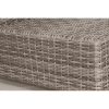 Fully Assembled 66" Outdoor Wicker Loveseat with Cushions