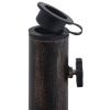 Umbrella Base Bronze 26.5 lbs 18.9" Cast Iron