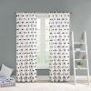 Pom Pom Embellished Curtain Panel(Only 1 Pc Panel)