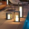 Solar powered Rectangular Path Lights, Waterproof Outdoor Garden Floor Lamp, Minimalist Outdoor LED Lanscape Lights