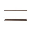 Ecco 47" Wide Floating Shelves Set of 2, Shelves for Wall Decor for Bedroom, Bathroom Storage Shelves, Book Shelves for Living Room