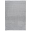 Washable Rug Soft Shaggy Gray 63"x90.6" Anti Slip