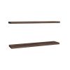 Ecco 47" Wide Floating Shelves Set of 2, Shelves for Wall Decor for Bedroom, Bathroom Storage Shelves, Book Shelves for Living Room