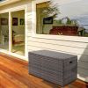 Simple And Practical Outdoor Deck Box Storage Box Brown Gradient