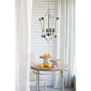 4 - Light Wood Chandelier, Hanging Light Fixture with Adjustable Chain for Kitchen Dining Room Foyer Entryway, Bulb Not Included