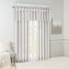 Twist Tab Lined Window Curtain Panel(Only 1 Pc Panel)