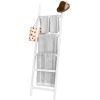 Blanket Ladder, 5-Layer Towel Racks, Blanket Holder with Anti-Slip Construction Home Decor, Decorative Blanket, Quilt, Towel