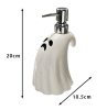 Ceramic Hand Sanitizer Bottle Lotion Pump Dispenser For Halloween Bathroom Decor