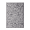 5X7 Grey/Silver/Oriental Non-Shedding Living Room Bedroom Dining Home Office Stylish and Stain Resistant Area Rug