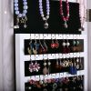 Free shipping Jewelry Organizer Wall/Door Mounted Lockable Jewelry Cabinet with Mirror Space Saving Jewelry Storage Cabinet,Beauty Organizer Dressing