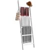 Blanket Ladder, 5-Layer Towel Racks, Blanket Holder with Anti-Slip Construction Home Decor, Decorative Blanket, Quilt, Towel