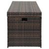 Simple And Practical Outdoor Deck Box Storage Box Brown Gradient