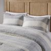 Sherpa Comforter Set