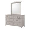 Gray Square Mirror