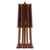 Alex 5-Pc Snack Table Set; Walnut