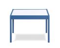 Gibson 3-Piece Dry Erase Kids Table & Two Chair Set, Dark Blue