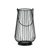 Mainstays 12" Metal Wire Candle Holder Lantern, Black