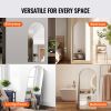 VEVOR Arched Full Length Mirror, 71'' x 30'', Large Free Standing Leaning Hanging Wall Mounted Floor Mirror with Stand Aluminum Alloy Frame