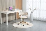 COOLMORE Home Office Desk Chair, Vanity Chair, Modern Adjustable Home Computer Executive Chair Swivel Task Chair for Small Space, Living Room, Make-up