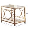 Olympia - End Table - Gold