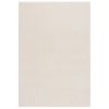 Washable Rug Soft Shaggy Cream 63"x90.6" Anti Slip