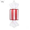 2 Pacs Christmas Ornament Pvc Painted Sequin Candy Pendant 16Cm Christmas Tree Decoration Party Pendant