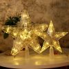 Christmas Tree Light Led Star Light; Five-Pointed Star Lights Plugged Into The Room Decoration