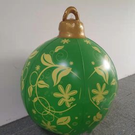 Pvc Inflatable Christmas Ball Decoration Atmosphere Layout Inflatable Hand Ball For Children Pop-Ball (Color: 5)