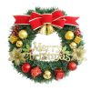 30/40/50/60Cm Christmas Decoration; Simulation Wreath Window Door Hanging Christmas Shopping Mall Scene Layout Props