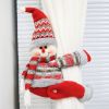 Christmas Creative Curtain Clasp Ring Cartoon Doll Decoration Hotel Restaurant Decoration Doll Clasp Window Pendant