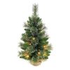 24 Inch Small Christmas Tree for Tabletop Holiday Decoration