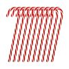 Christmas Candy Canes Acrylic Xmas Tree Pendants Xmas Party Crutch Hanging New Year Christmas Party Home Decoration Gifts