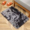 1pc, Tie-Dyed Shaggy Plush Area Rug for Bedroom, Living Room, and Nursery - Soft, Fluffy, Non-Slip, and Washable - Perfect for Kids, Girls, and Home D