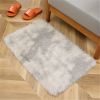 1pc, Tie-Dyed Shaggy Plush Area Rug for Bedroom, Living Room, and Nursery - Soft, Fluffy, Non-Slip, and Washable - Perfect for Kids, Girls, and Home D