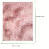 1pc, Tie-Dyed Shaggy Plush Area Rug for Bedroom, Living Room, and Nursery - Soft, Fluffy, Non-Slip, and Washable - Perfect for Kids, Girls, and Home D