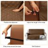 Reversible Sofa Cover Chair Loveseat Couch Slipcover Cushion Furniture Protector Shield Water-Resistant w/ Elastic Strap