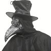 1pc, Doctor Bird Mask, Long Nose Beak Cosplay, Steampunk Halloween Costume Props, Latex Material, Creative Mask, Horror Decor, Party Supplies