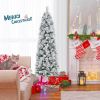 Slim Pencil Xmas Decor Pre-Lit Artificial Christmas Tree