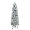 Slim Pencil Xmas Decor Pre-Lit Artificial Christmas Tree