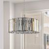 Modern Crystal Chandelier for Living-Room Round Cristal Lamp Luxury Home Decor Light Fixture