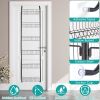 6 Tier Over Door Pantry Organizer Hanging Hooks Door Storage Rack Carbon Steel Basket 62.99in Over Door Shelf for Kitchen Bathroom